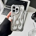 Flame pattern phone case